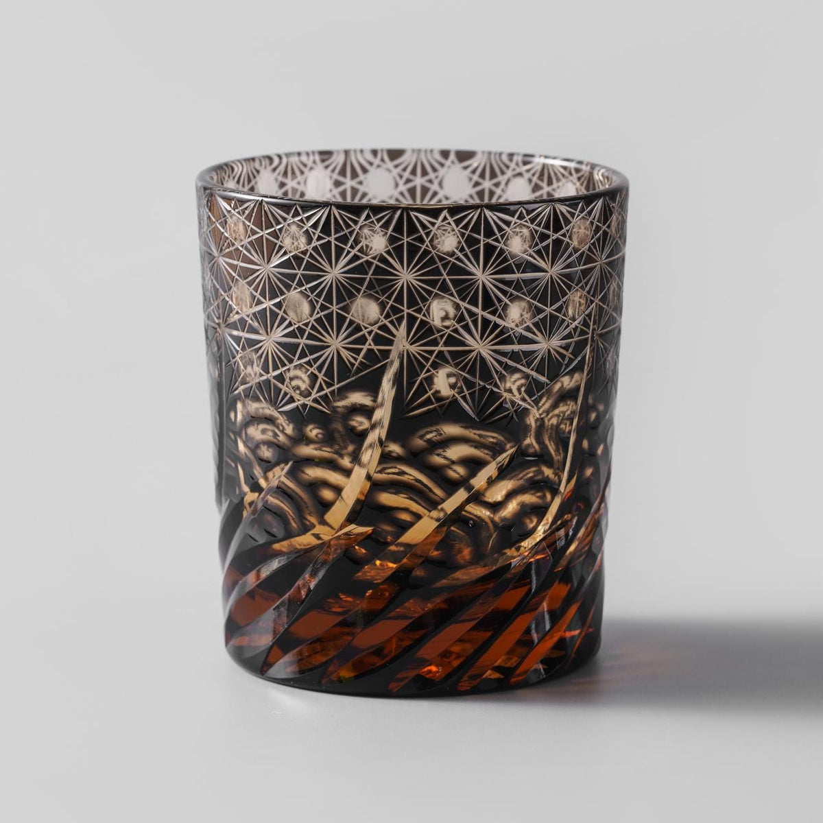lovecove Vintage Black Crystal Whiskey Glass image 3