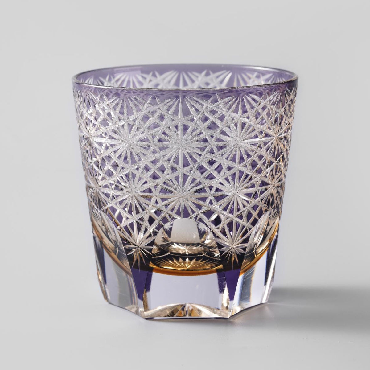 lovecove Vintage Luxury Blue Crystal Whisky Rocks Glass image 2