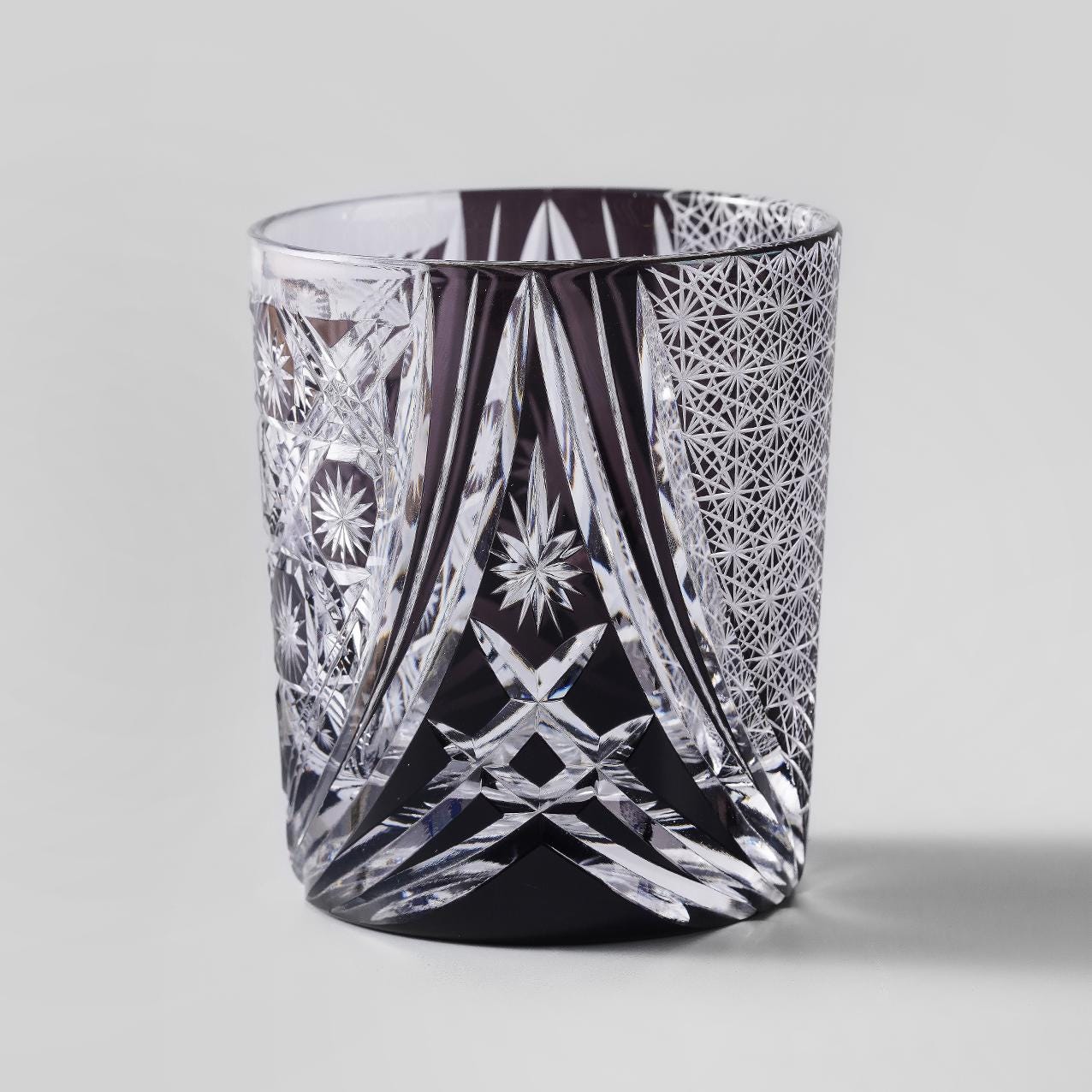 Vitraelle Vintage Kiriko Black Luxury Crystal Whisky Glass image 8