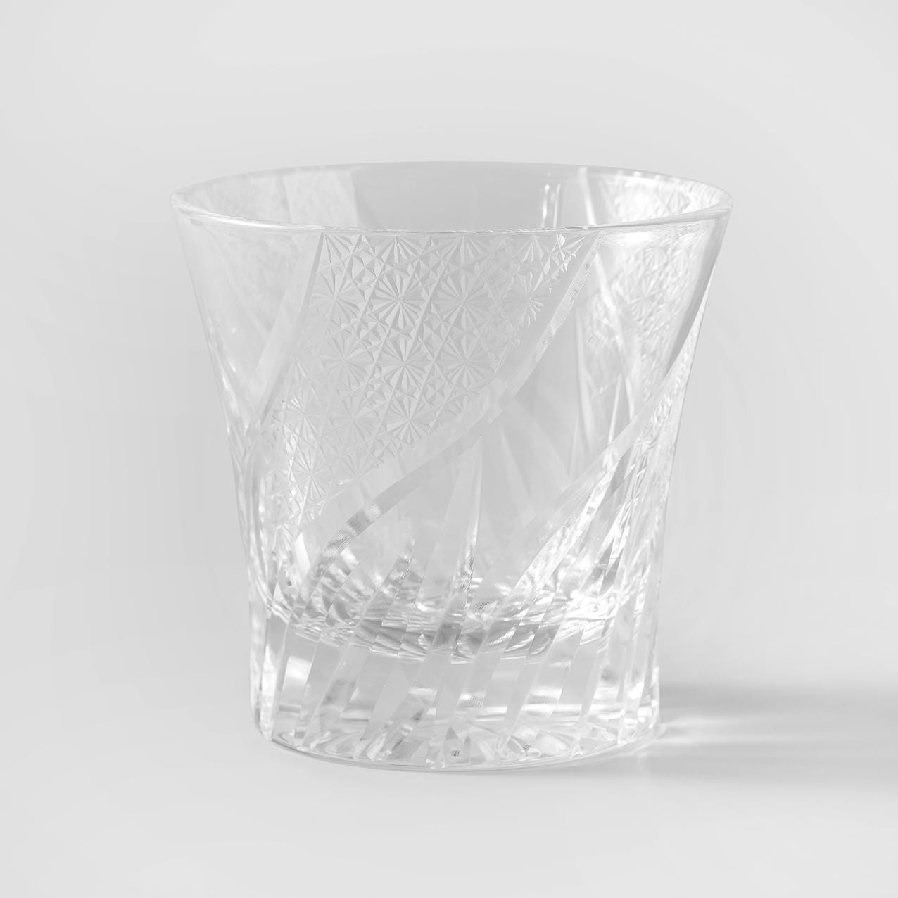 lovecove Vintage Kiriko Bourbon Clear Crystal Whisky Glass image 3