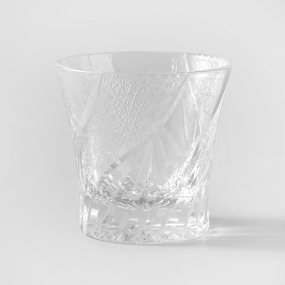 lovecove Vintage Kiriko Bourbon Clear Crystal Whisky Glass image 3