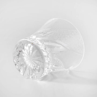 lovecove Vintage Kiriko Bourbon Clear Crystal Whisky Glass image 4