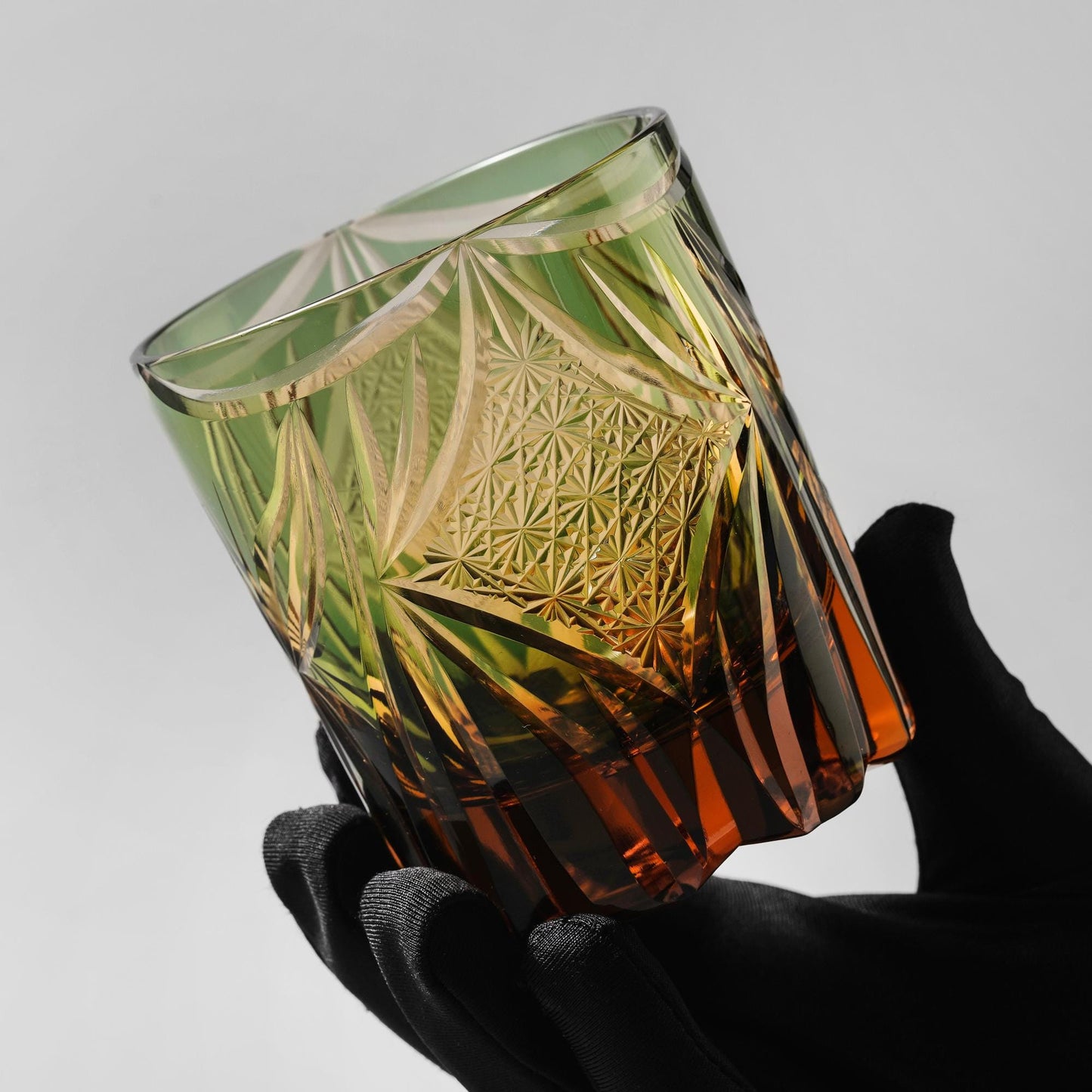Vitraelle Vintage Kiriko Butterfly Crystal Whisky Glass image 2