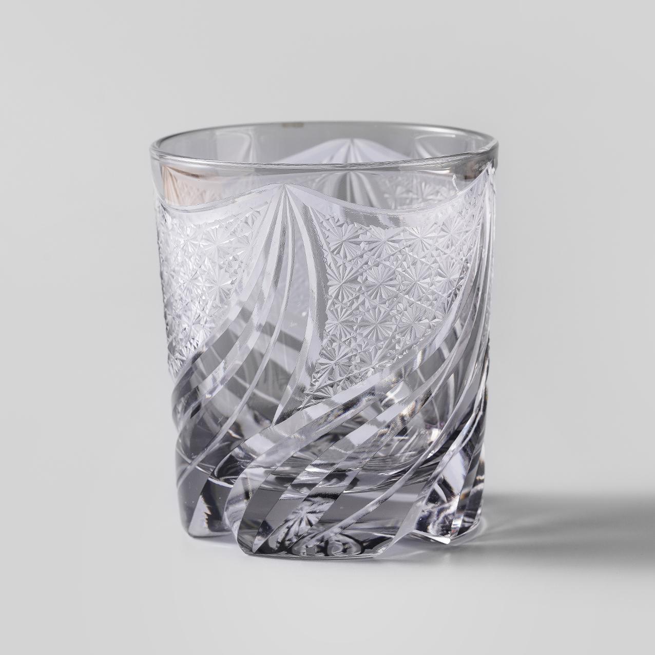 Vitraelle Vintage Kiriko Flame Crystal Whisky Glass image 6