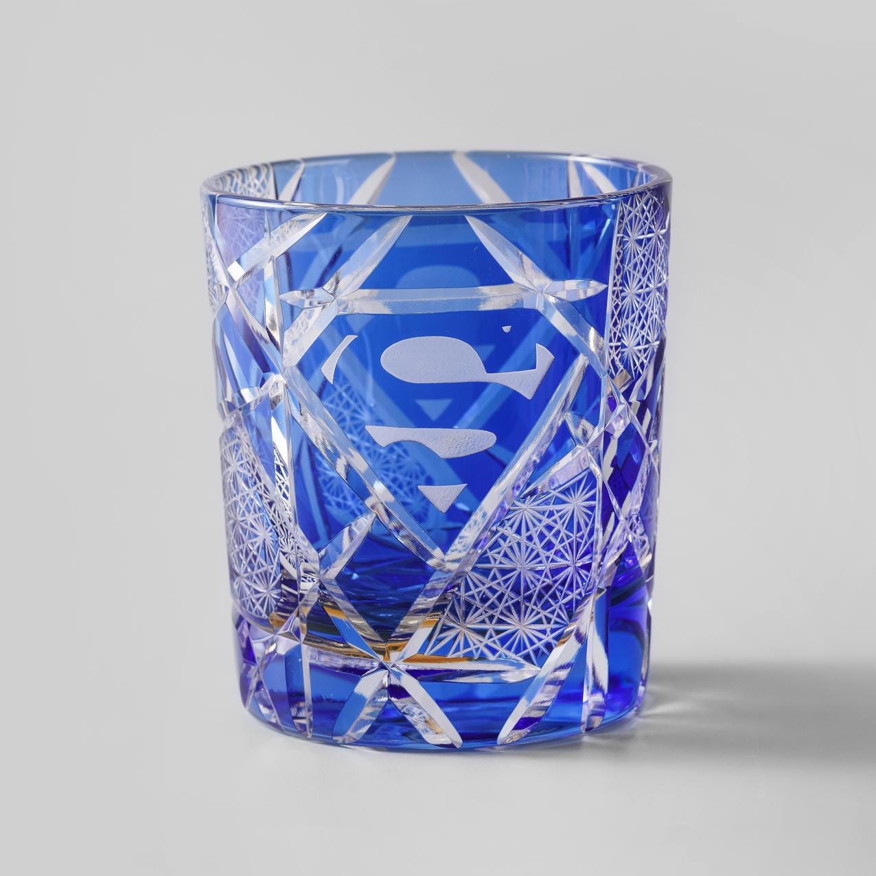 lovecove Vintage Kiriko Superhero Crystal Whisky Glass image 10