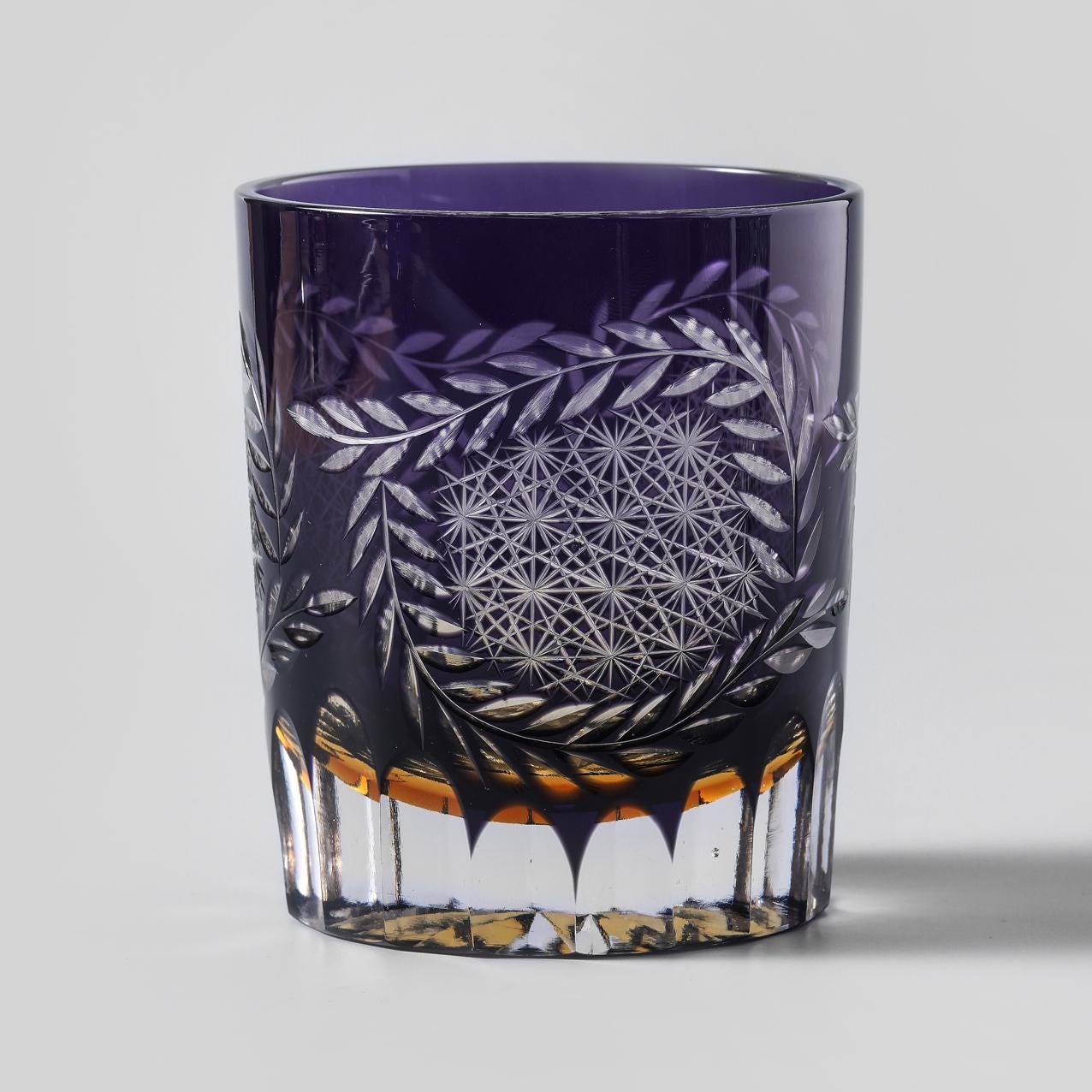 Vitraelle Vintage Kiriko Wisteria Crystal Glass image 5