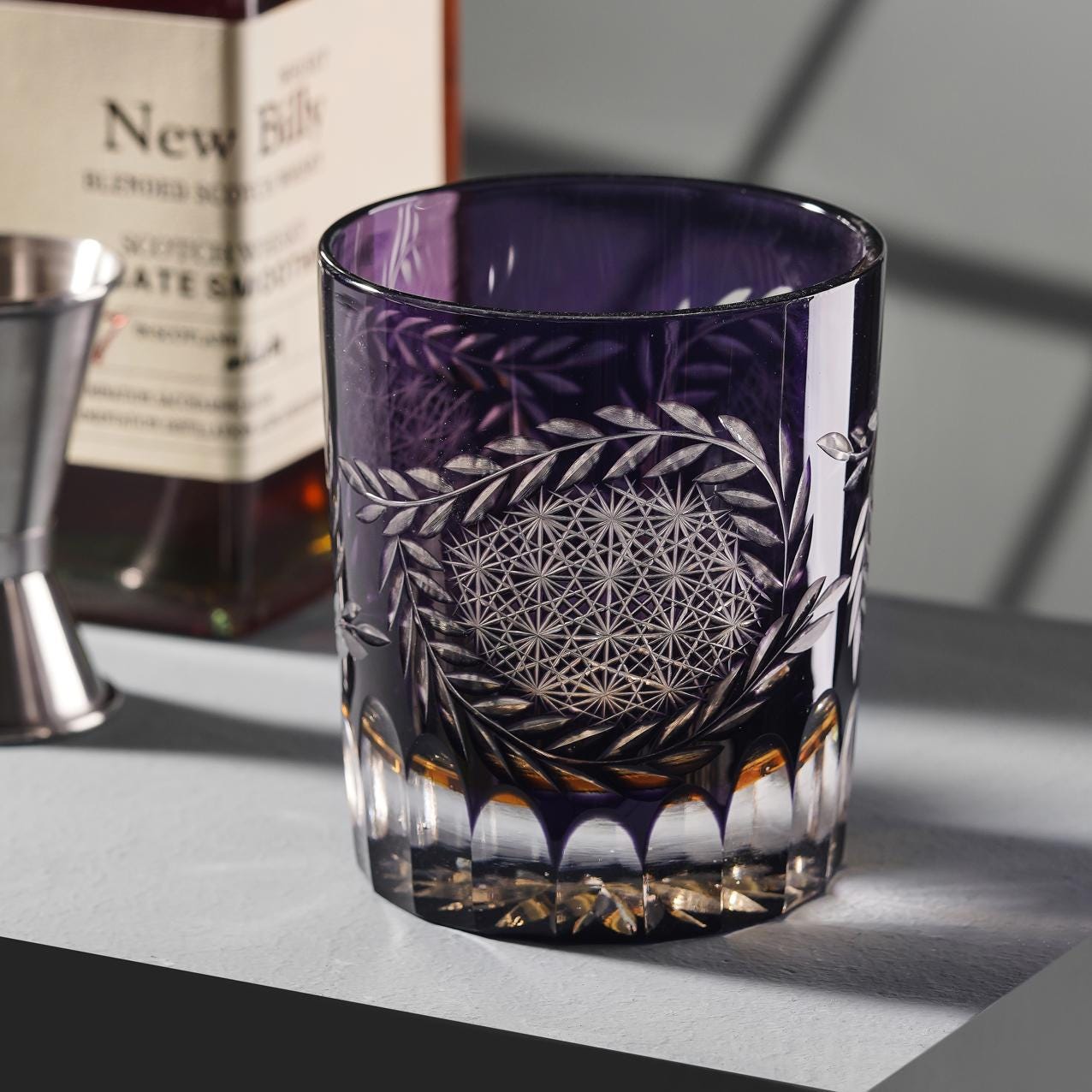 Vitraelle Vintage Kiriko Wisteria Crystal Glass image 8