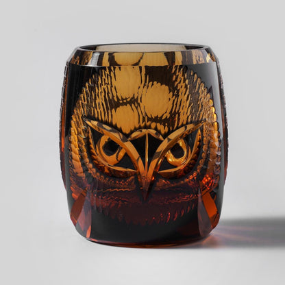 lovecove Vintage Owl Whisky Glass image 5