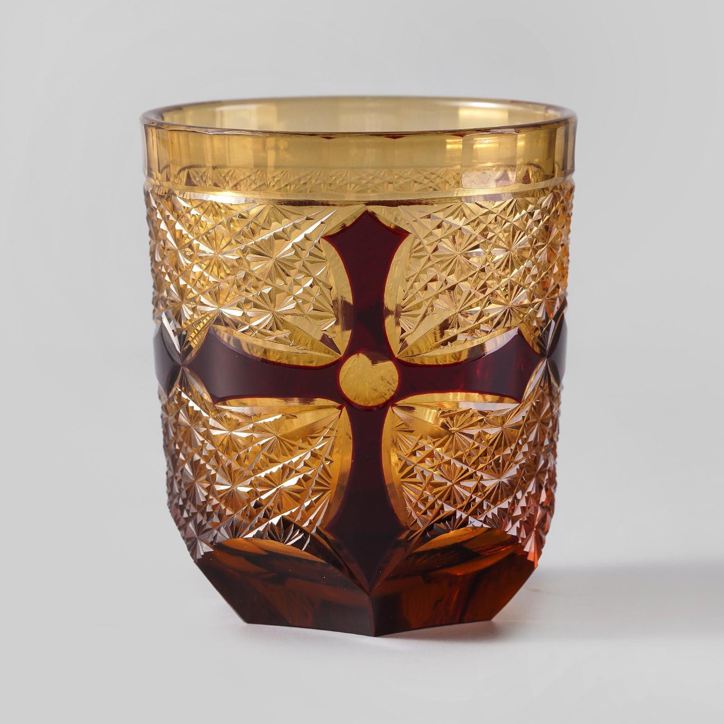 Vitraelle Vintage Scarlet Cross Whiskey Glass image 3