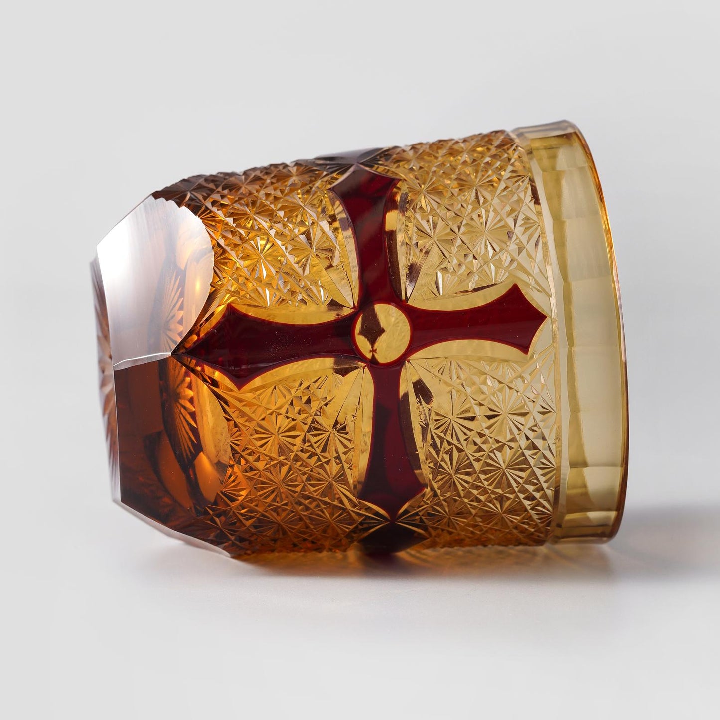 Vitraelle Vintage Scarlet Cross Whiskey Glass image 5
