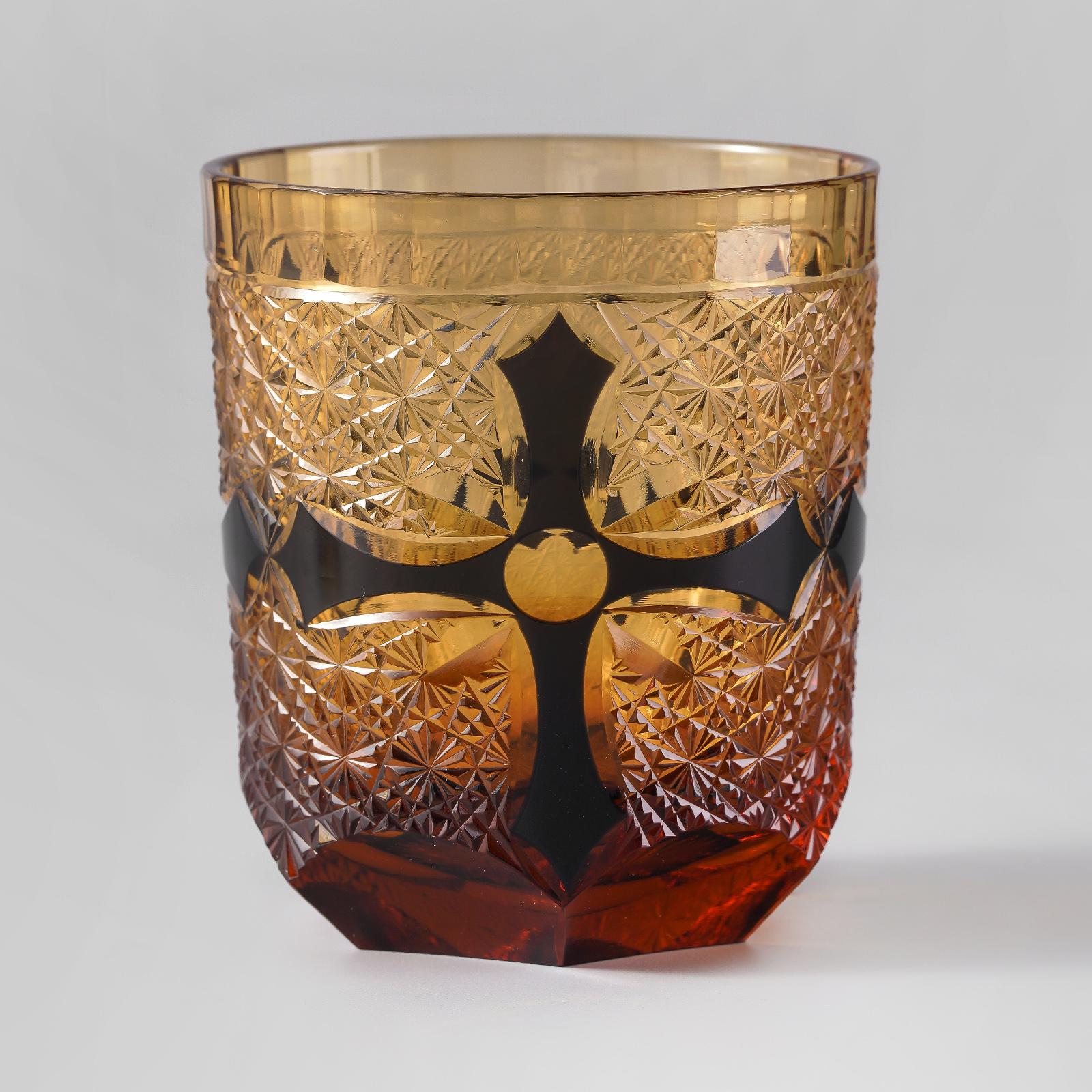 Vitraelle Vintage Scarlet Cross Whiskey Glass image 6
