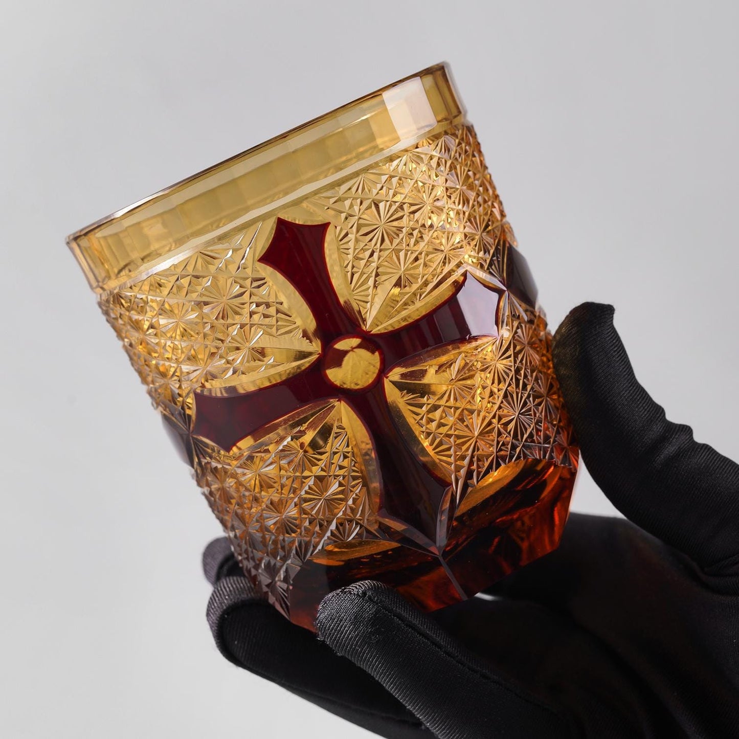 Vitraelle Vintage Scarlet Cross Whiskey Glass image 8