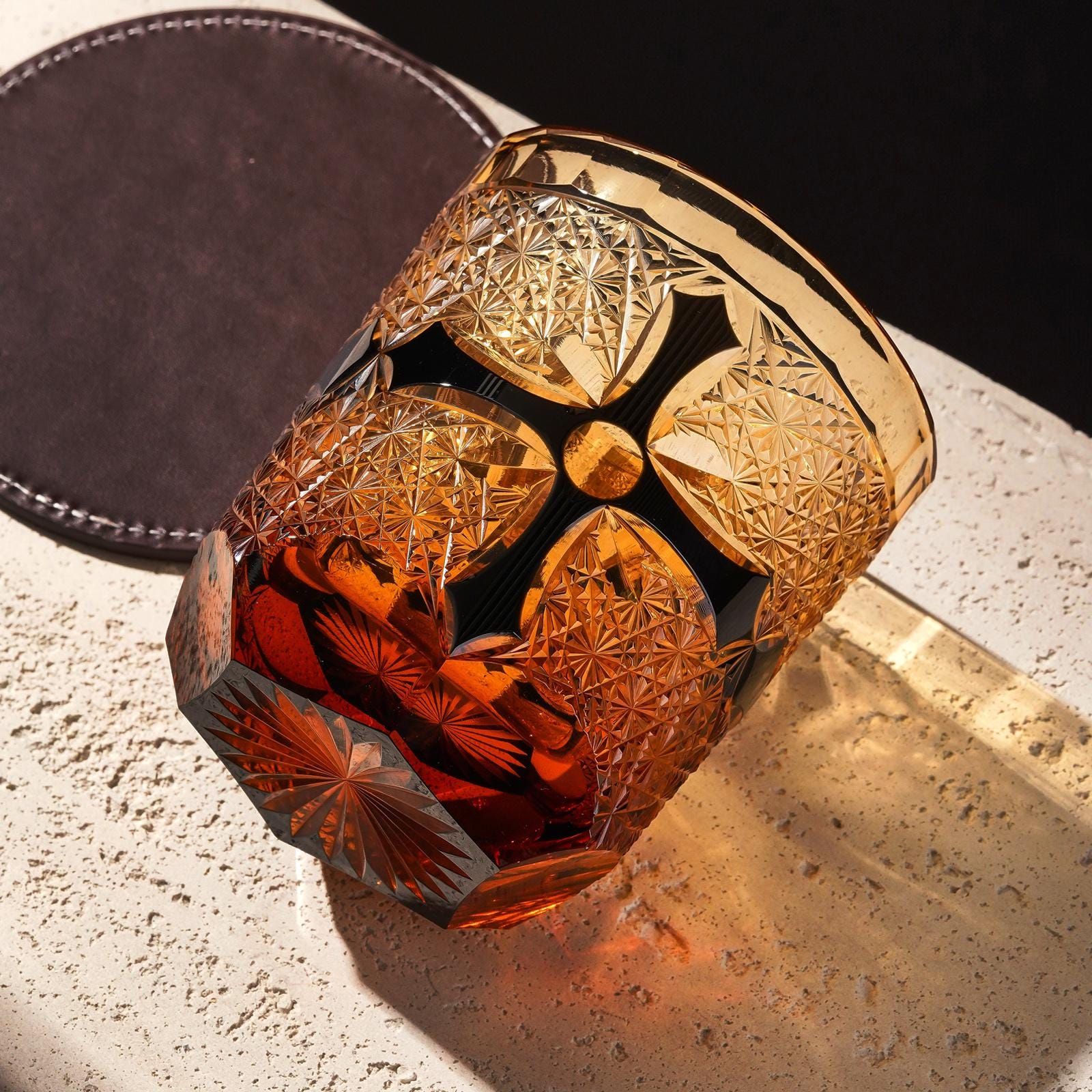 Vitraelle Vintage Scarlet Cross Whiskey Glass image 11
