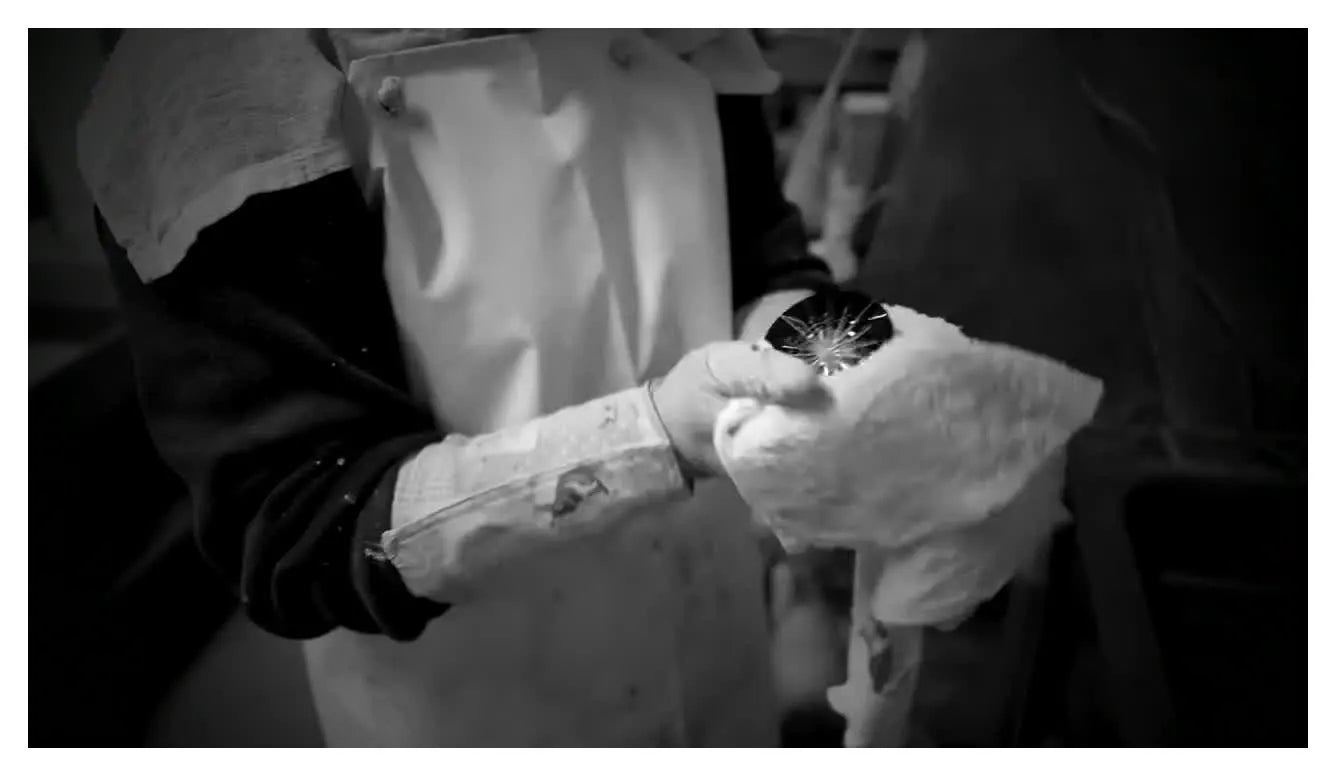 Polishing — the mirror finish.